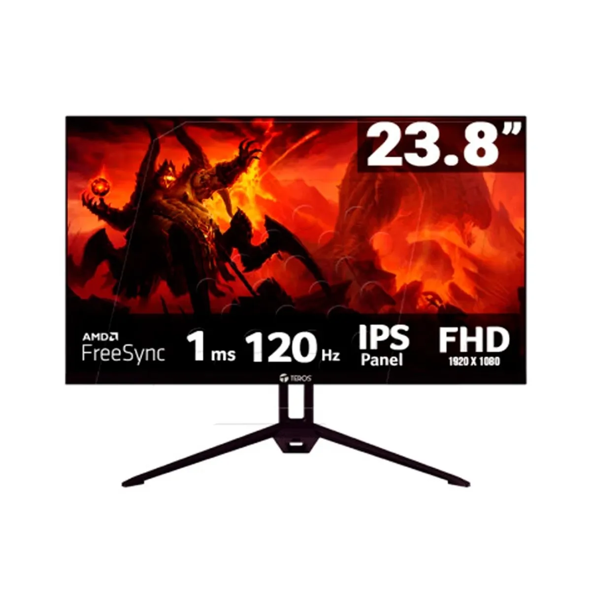 TEROS - MONITOR PLANO TEROS TE-2415S 238 FHD 120HZ IPS HDMI DP