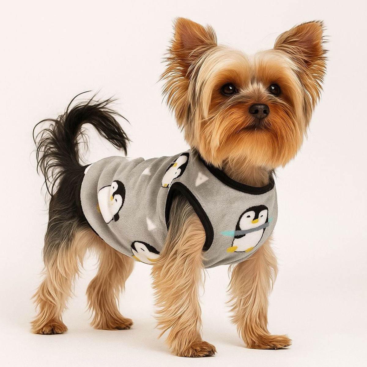 GENERICO - POLERA DE FELPA HIPOALERGÉNICA PARA PERROS – TALLA 2