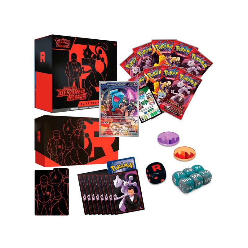 POKEMON - Pokemon TCG Elite Trainer Box Destined Rivals Español