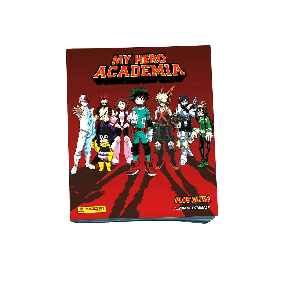 PANINI - ALBUM MY HERO ACADEMIA, ALBUM TAPA BLANDA + 1 PAQUETON (50 SOBRES)