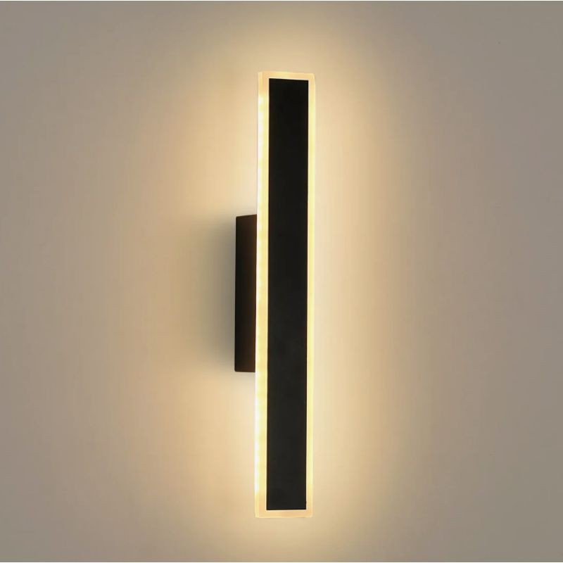 GENERICO - Aplique Lampara de Interior Black Led