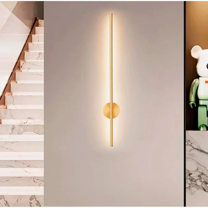 GENERICO - Aplique Lampara de Interior Gold Led