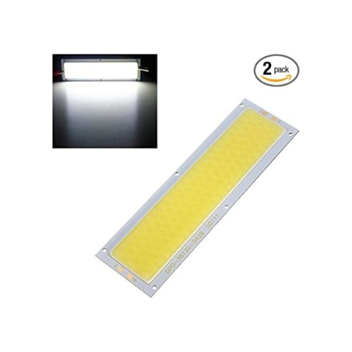 GENERICO - FOCO LED 12V 112 LED PLANCHA PARA SALON
