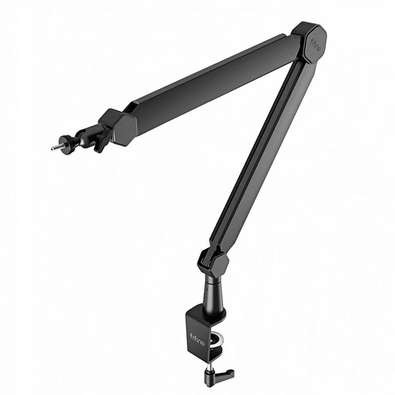 FIFINE - Brazo de micrófono Fifine BM66 BLACK con soporte de hasta 2kg