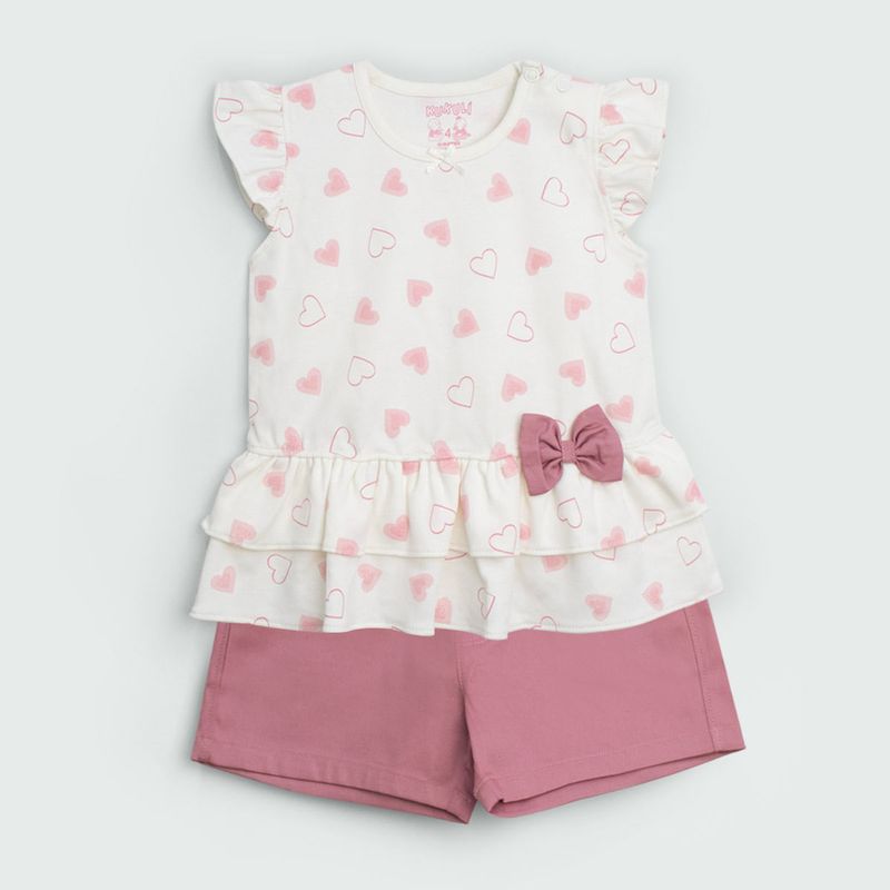 KUKULI - CONJUNTO CORAZON BEBITA 4911