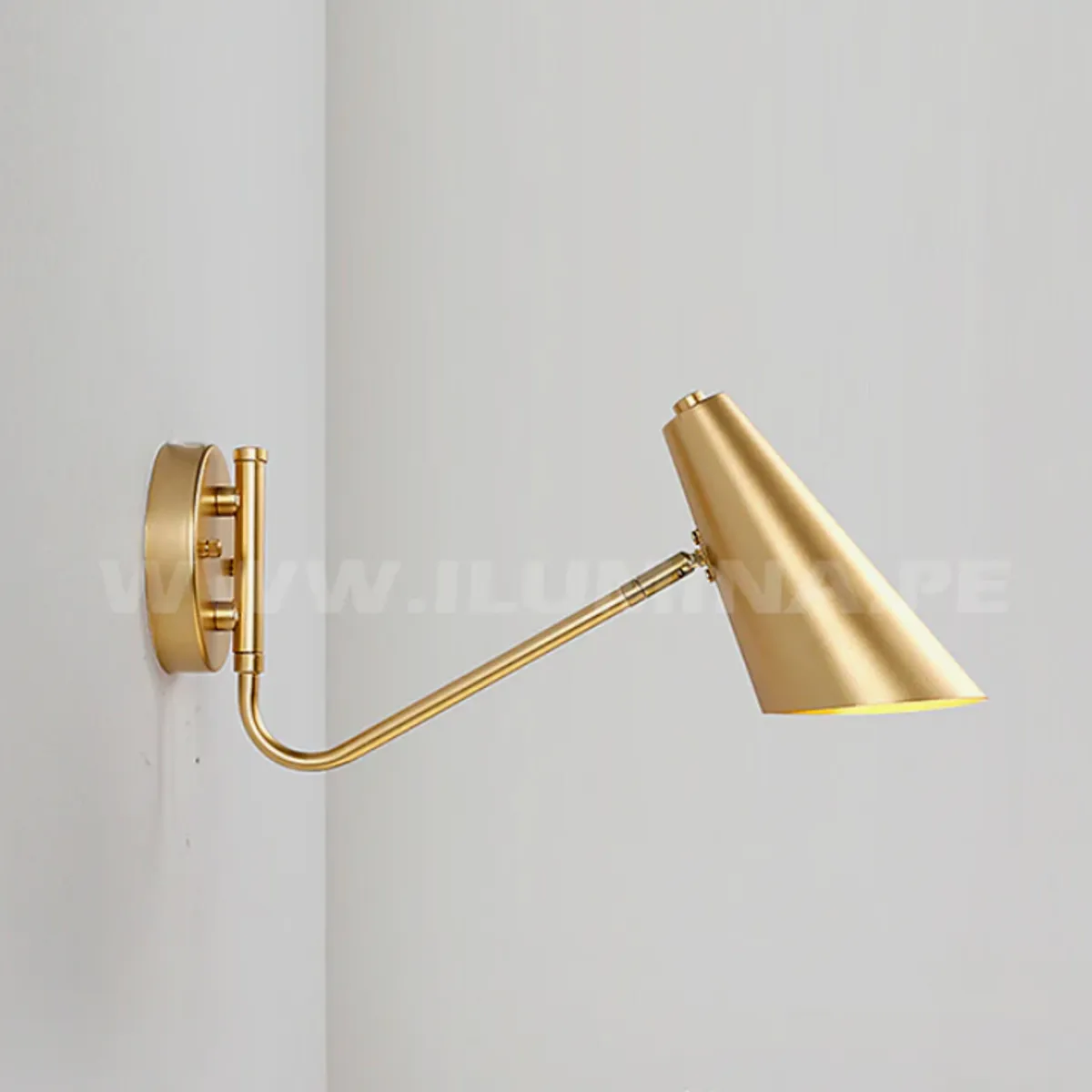 GENERICO - Aplique Lampara de Interior Gold Led