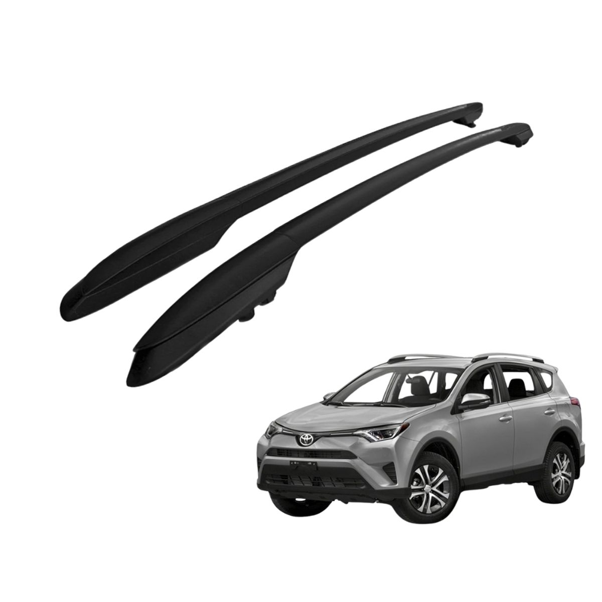 GENERICO - Barra Lateral Alzada Color Negra