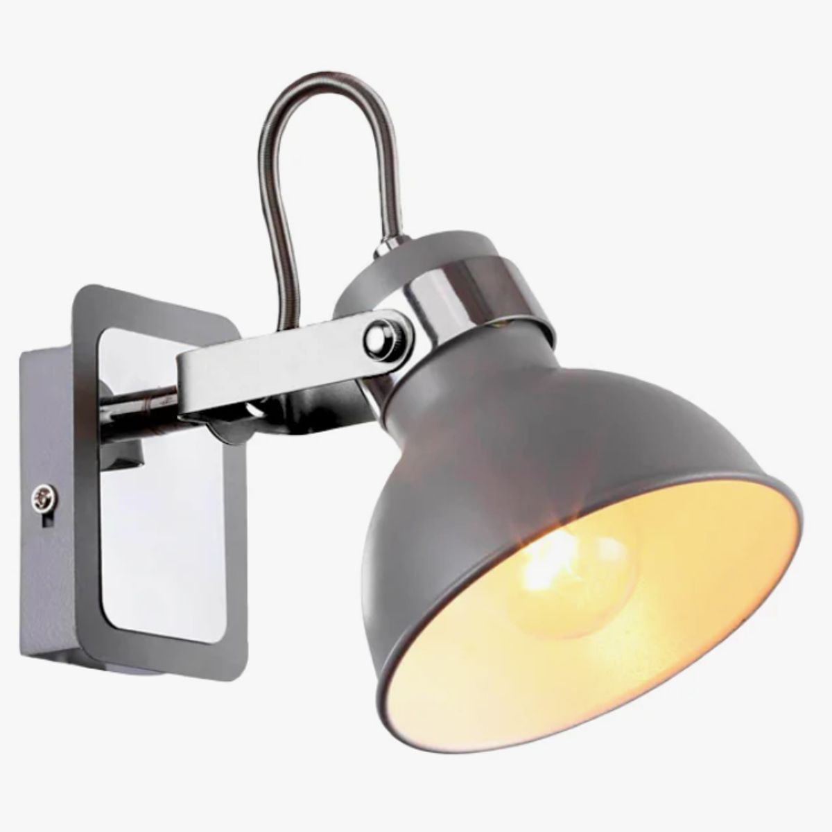 GENERICO - Aplique Lampara de Interior Silver Led