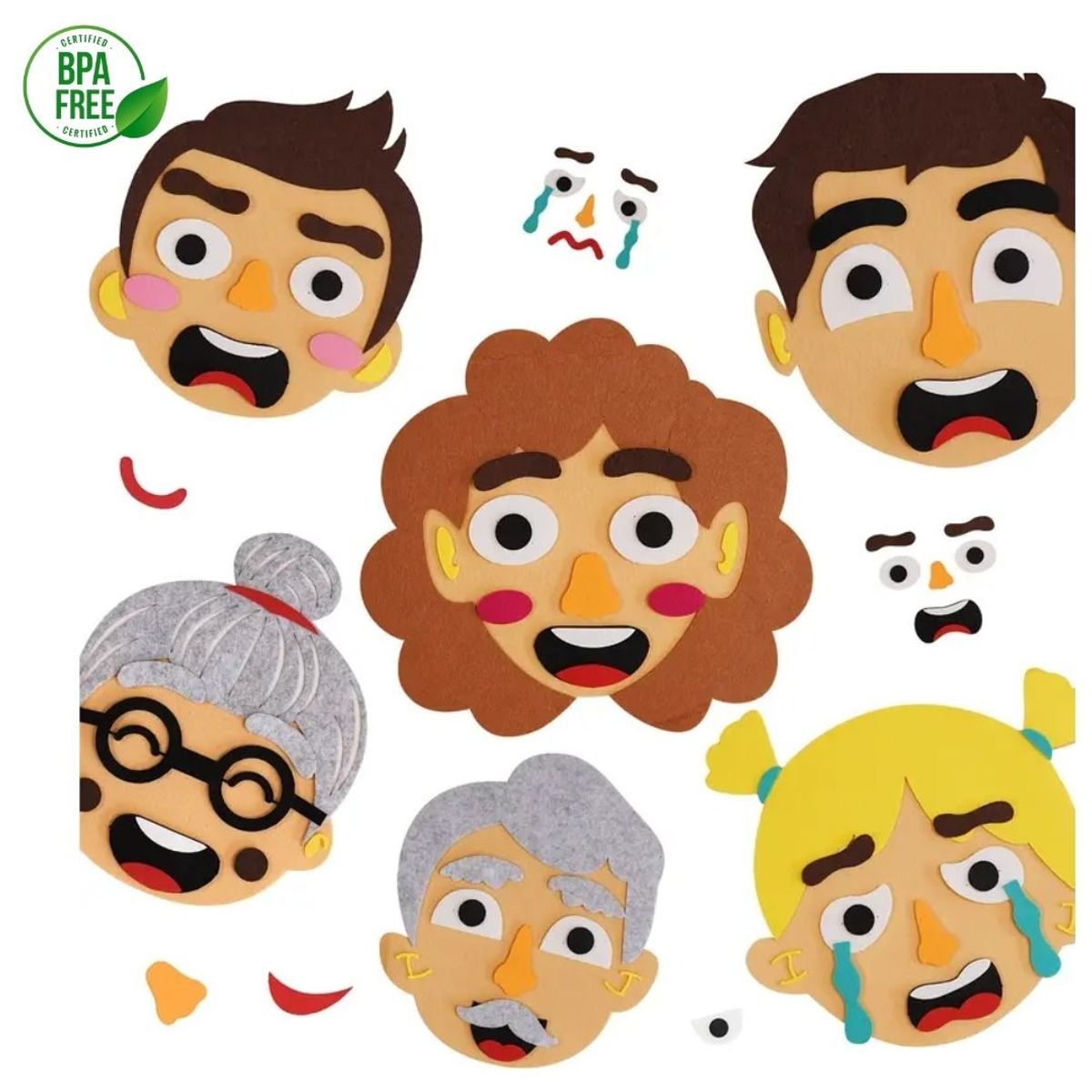 GENERICO - Juego Armable De Gestos En Familia