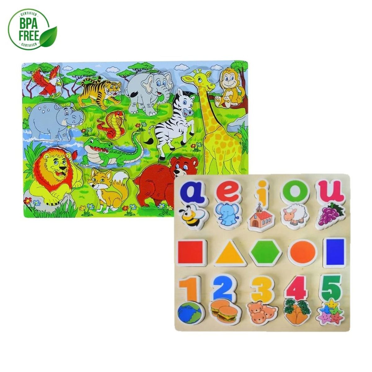 GENERICO - Rompecabeza Didactica Con Relieve