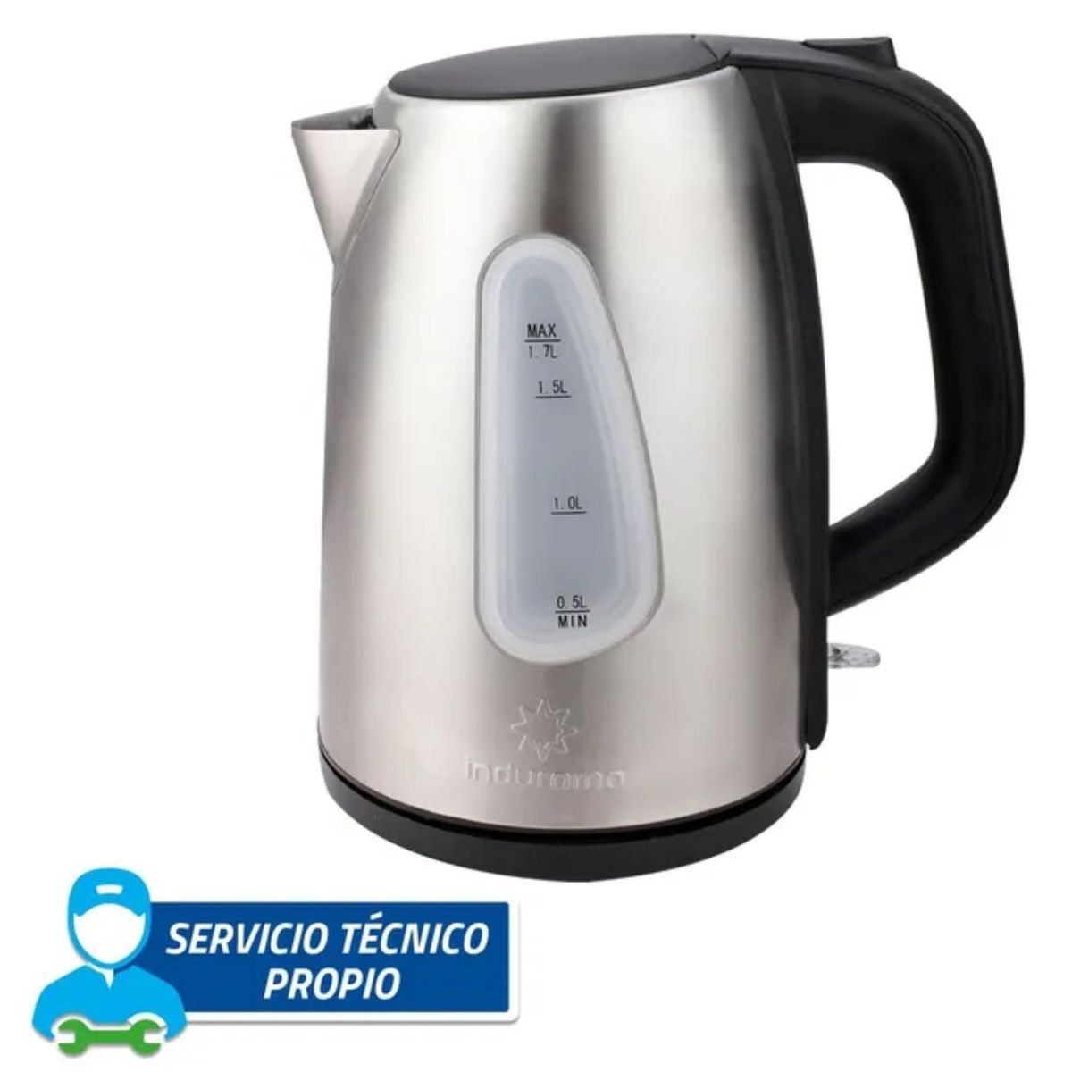 INDURAMA - Hervidor Indurama 1.7 Lt HI-INX Acero Inox