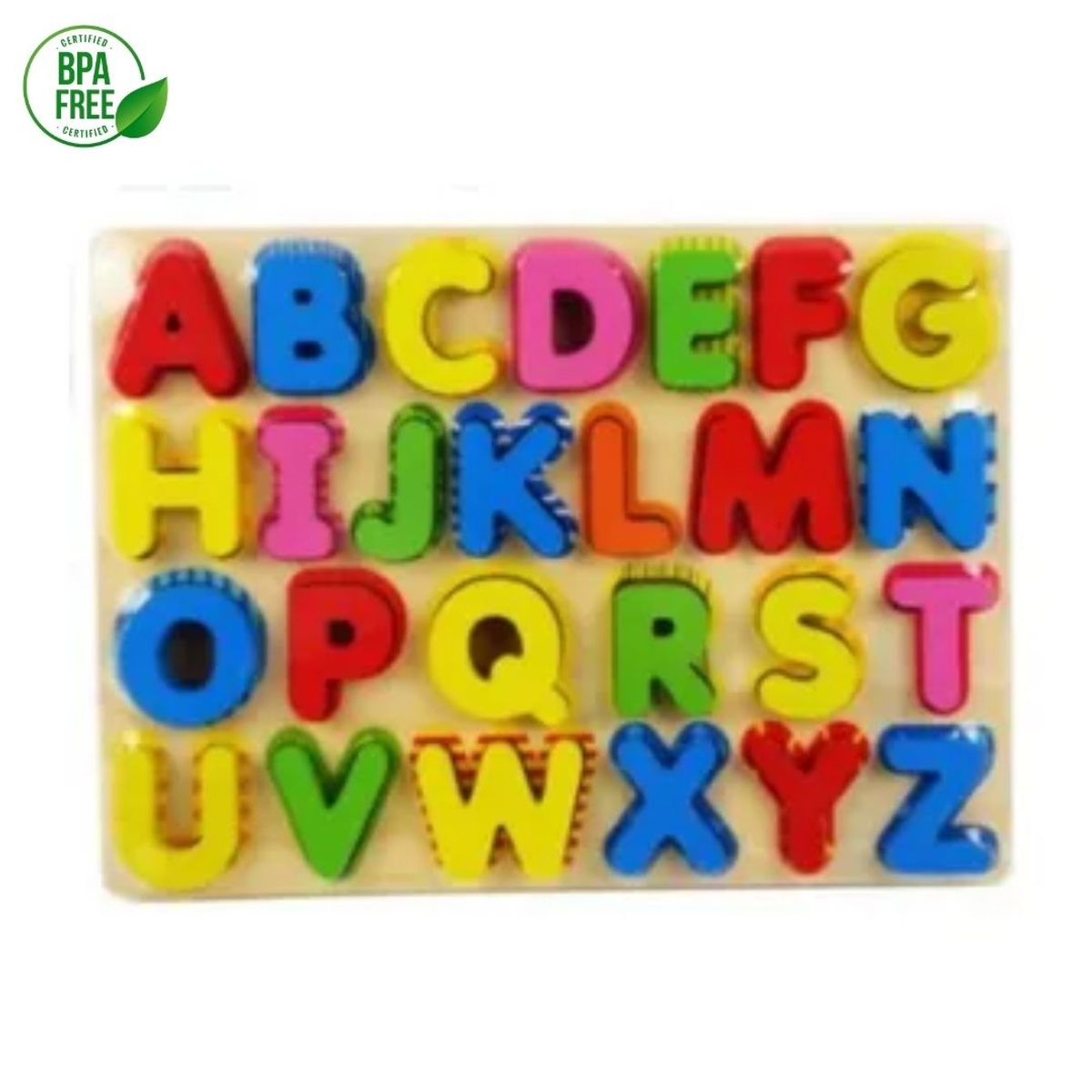 GENERICO - Rompecabeza Abecedario Colorido