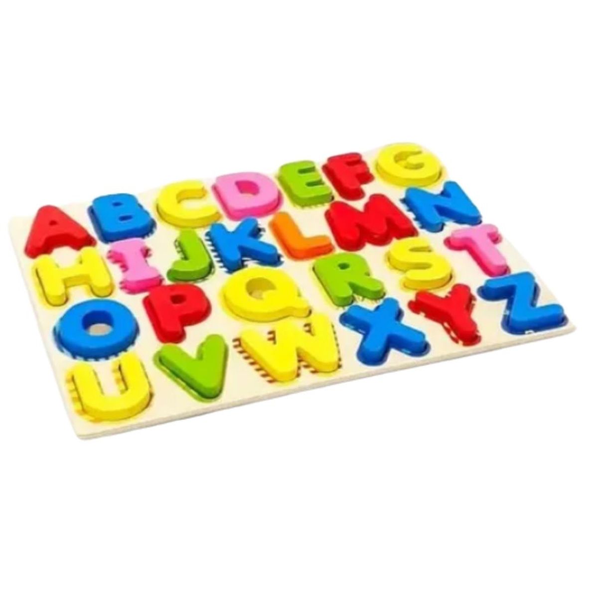 GENERICO - Rompecabeza Abecedario Colorido