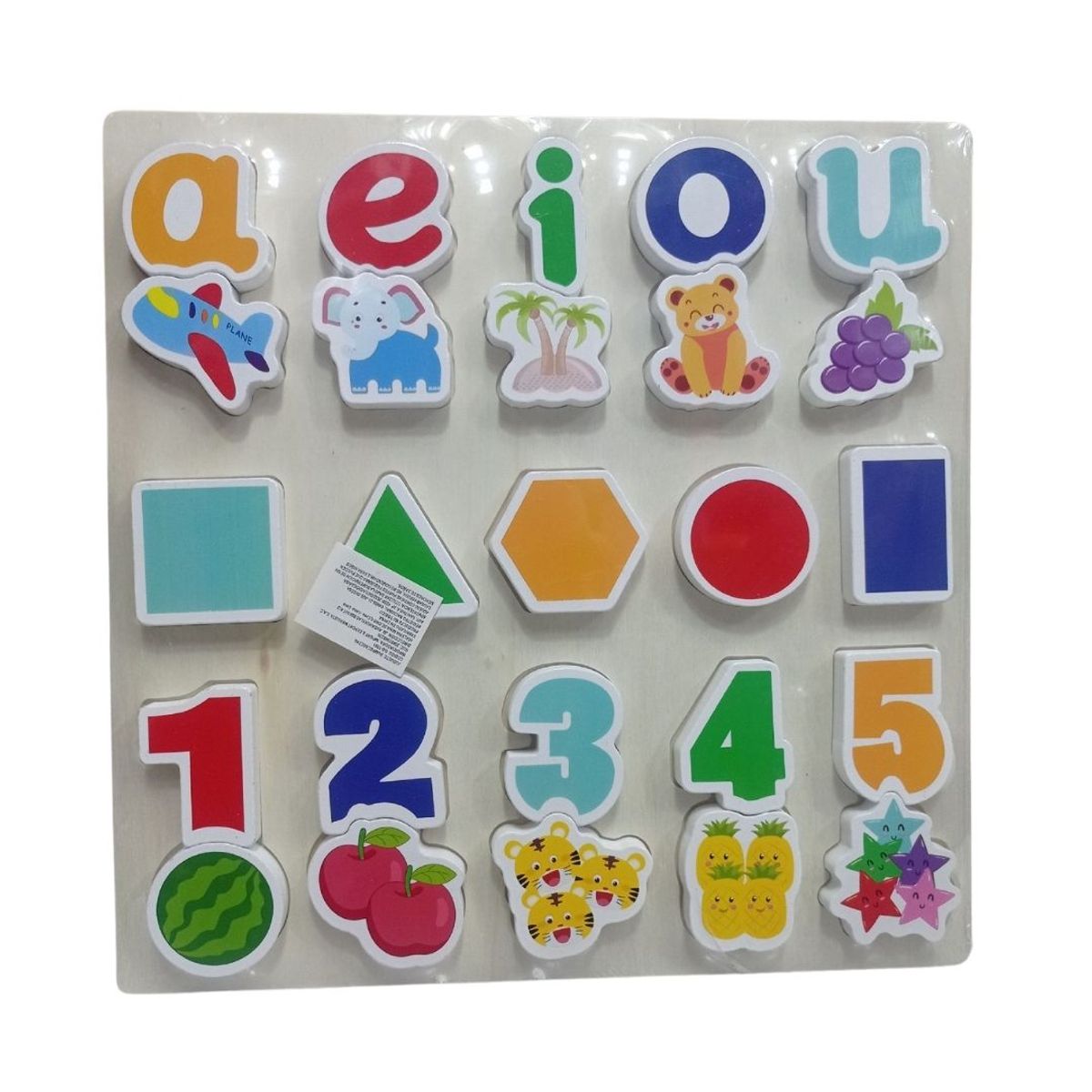 GENERICO - Rompecabeza Educativa Didactica Con Pizarra