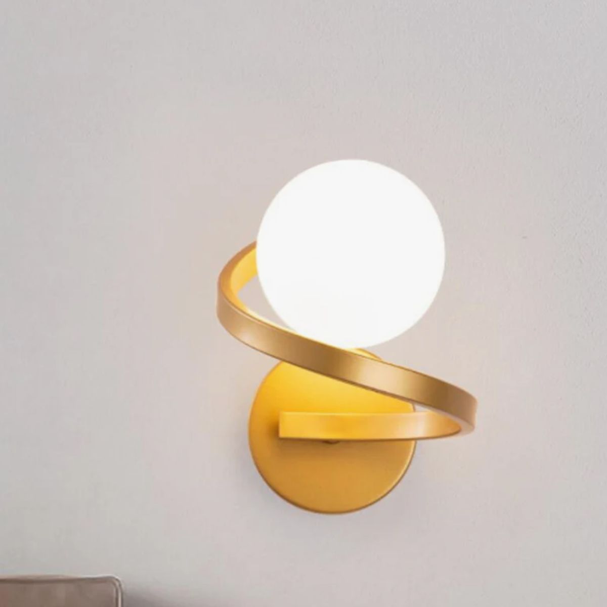 GENERICO - Aplique Lampara de Interior Gold Led