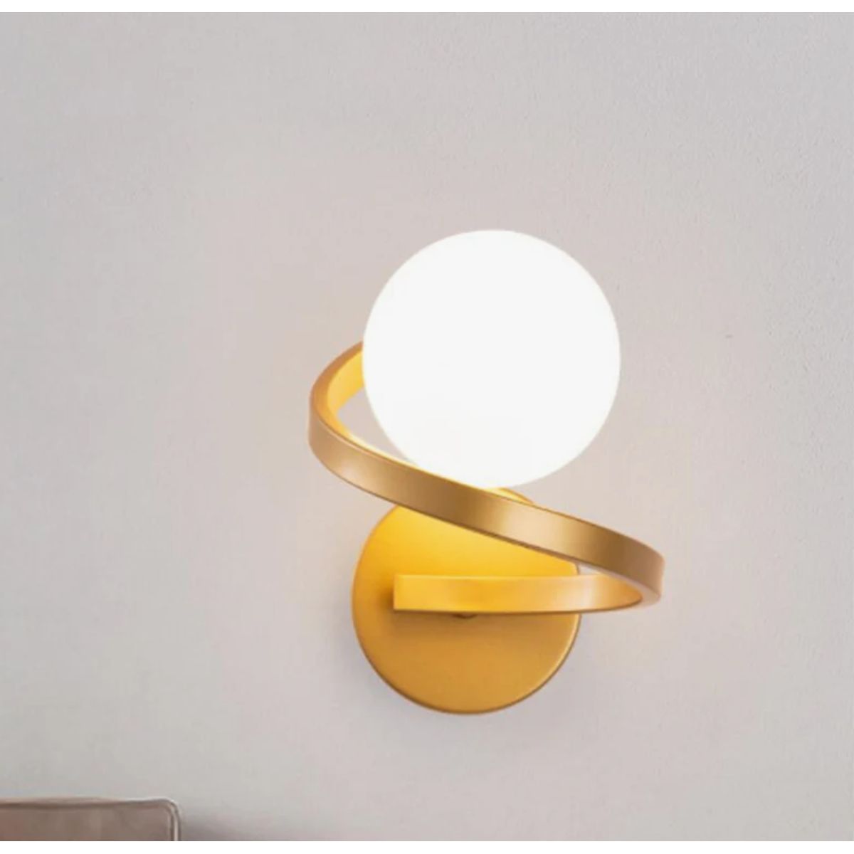 GENERICO - Aplique Lampara de Interior Gold Led