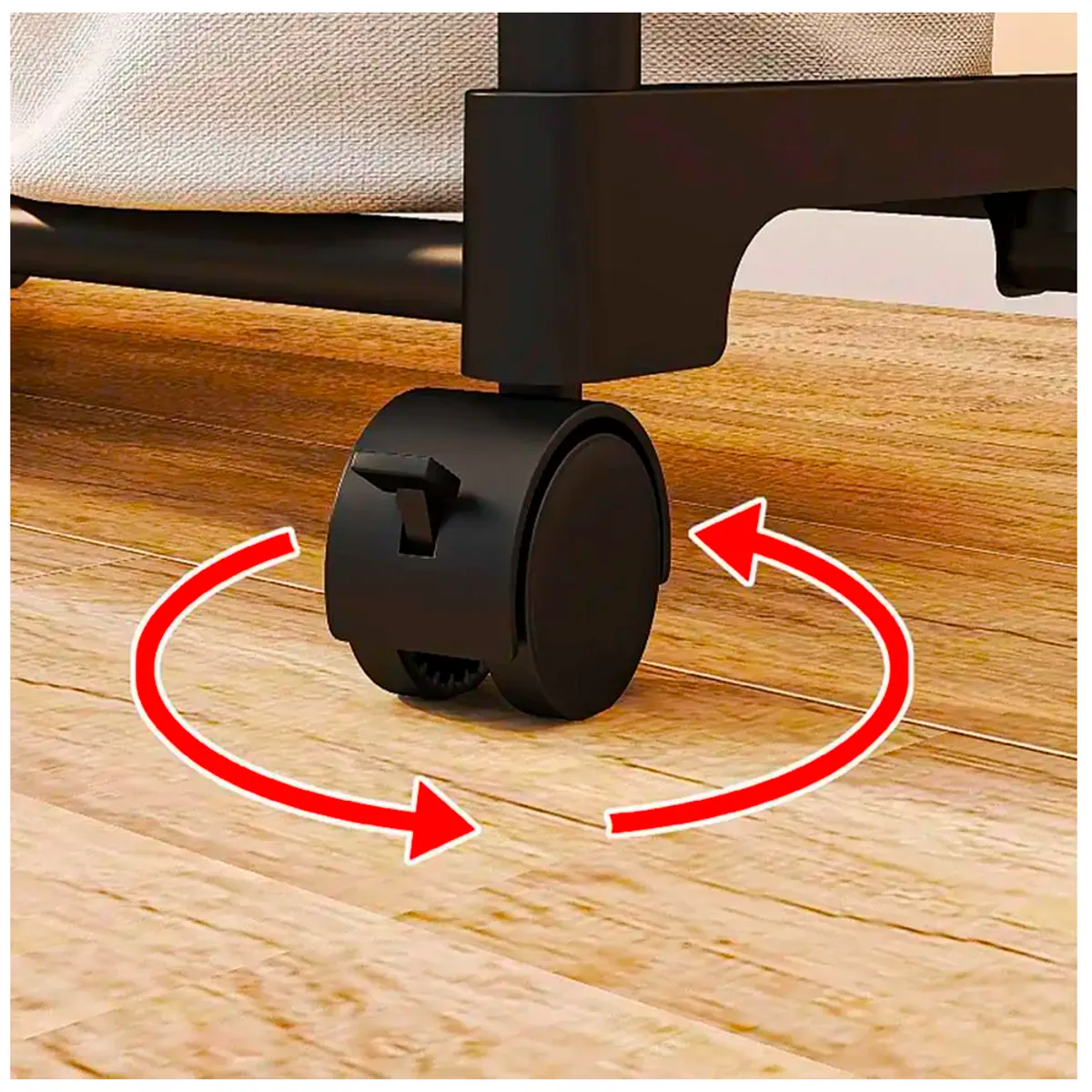 GENERICO - Colgador doble de Ropa Perchero con Zapatero y Ruedas Negro