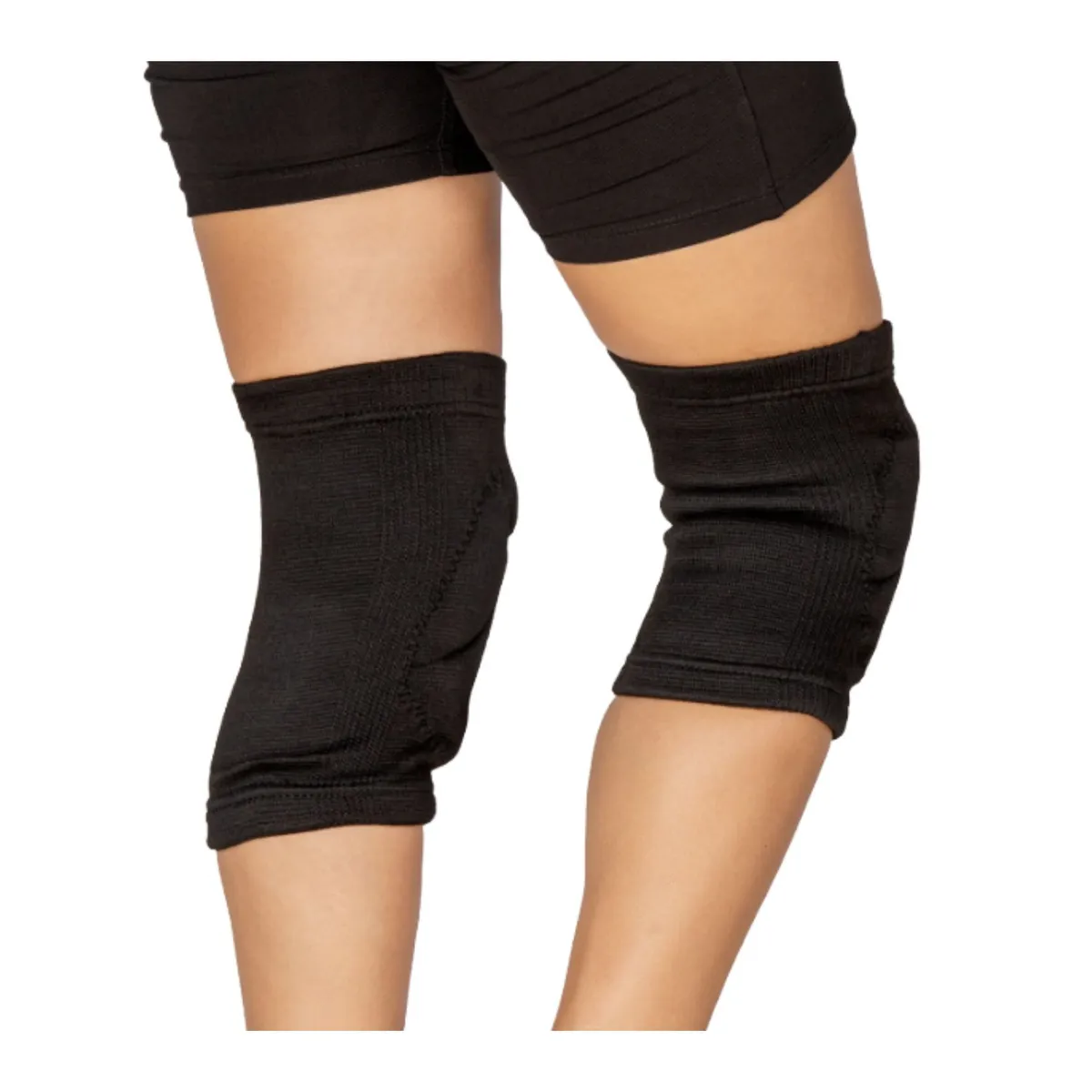 WALON - Rodilleras Voley Walon Cúpula de Gel - Talla M-Negro