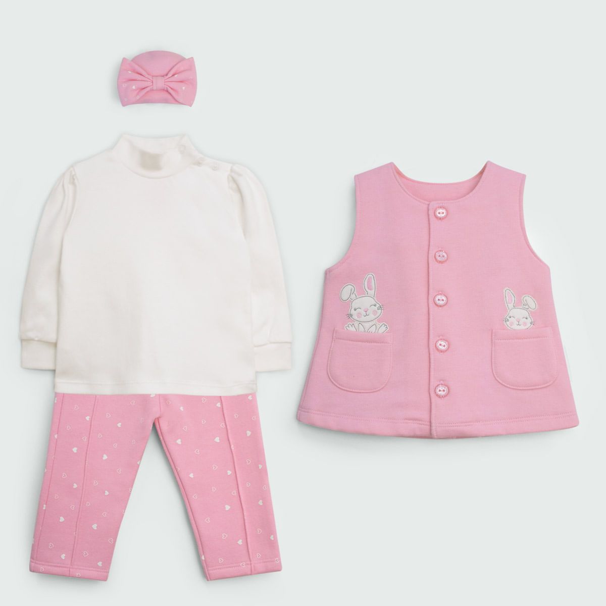 KUKULI - AJUAR CONEJITA M/L BEBITA 5018