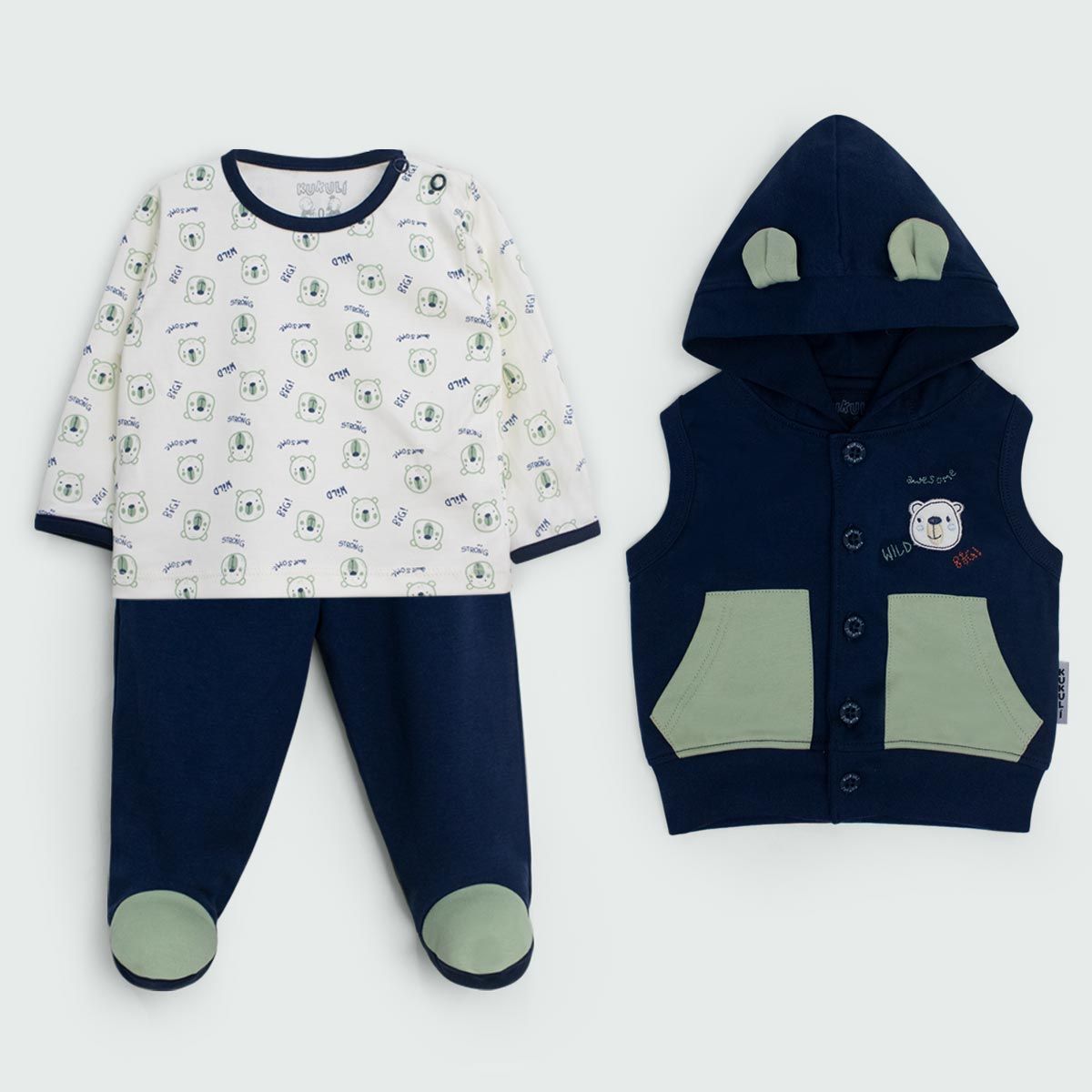 KUKULI - AJUAR OSITOS M/L BEBITO 4984