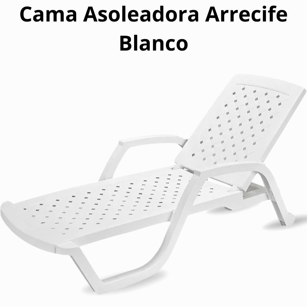 RIMAX - Asoleadora Arrecife Blanco