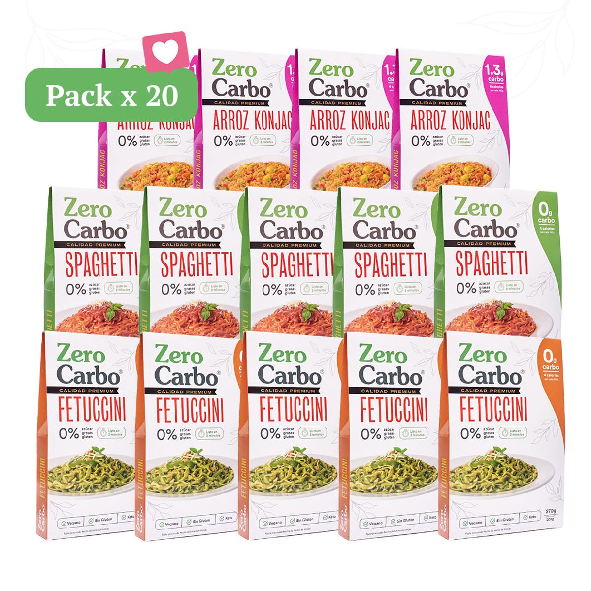 ZEROCARBO - ZeroCarbo - 20 unids