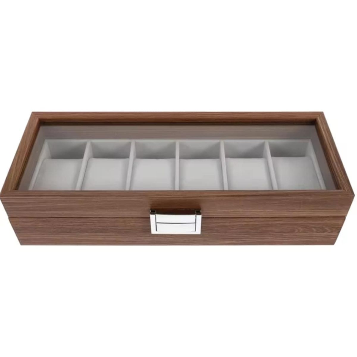 GENERICO - Caja Organizador Porta Reloj Elegante de Relojes de Madera