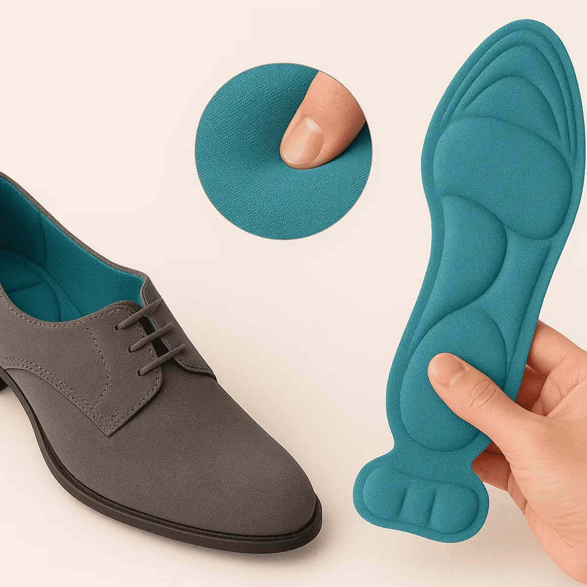 GENERICO - Plantillas Adaptables para Zapatos Zapatillas y Tacones