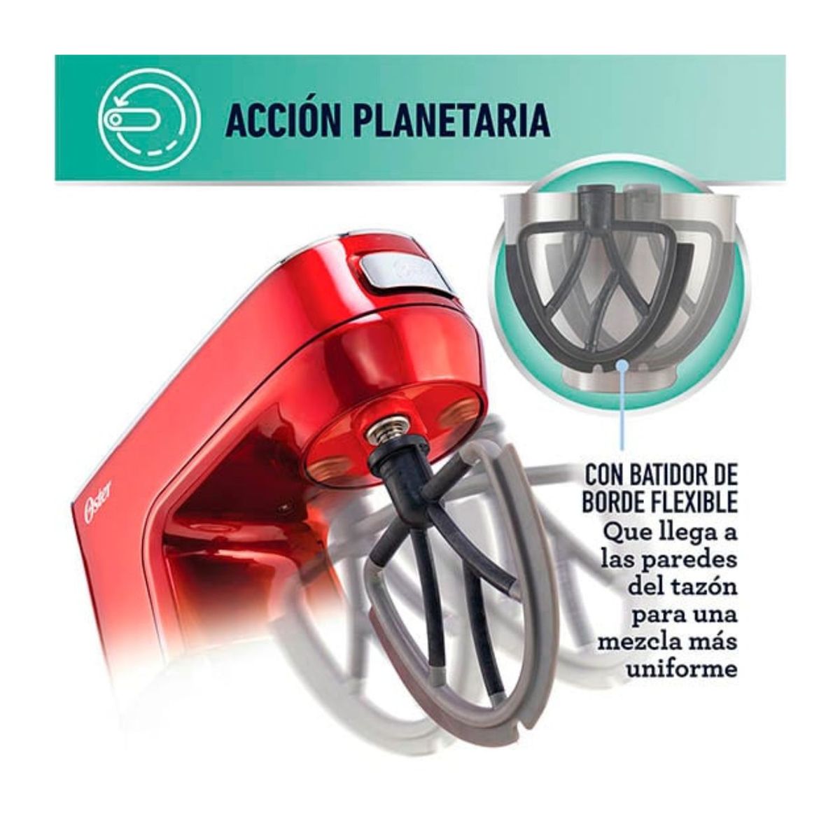 OSTER - Batidora de Pedestal Oster FPSTSMPL3R053 52L