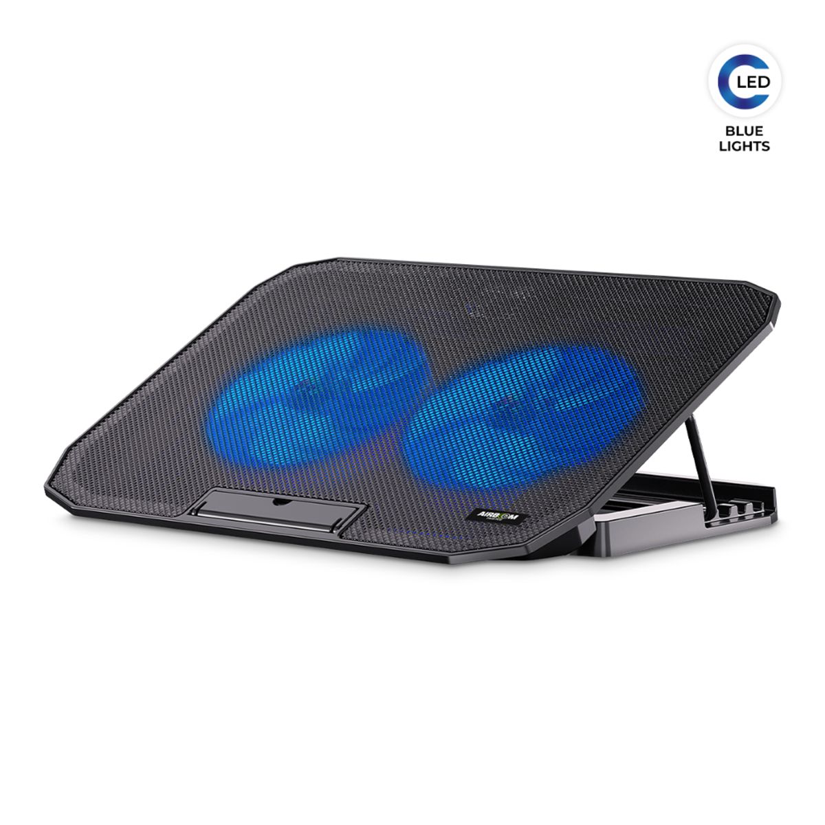 AIRBOOM - COOLER PARA LAPTOP 2 VENTILADORES - TWISTER AB 011 - AIRBOOM