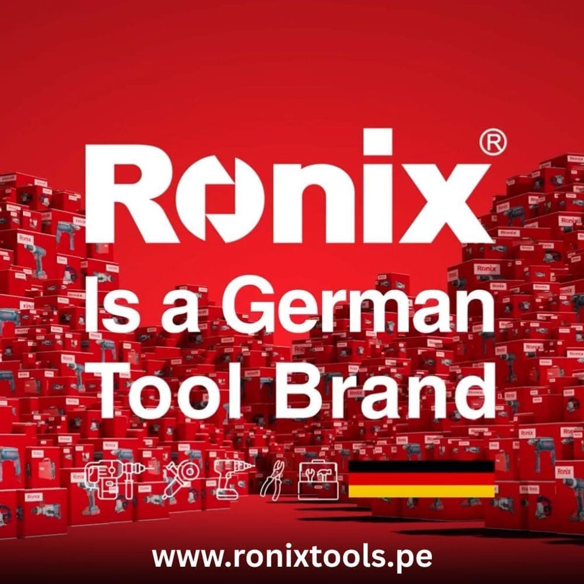 RONIX - Rotomartillo 1500W 5.1KG SDS Plus RONIX 2707