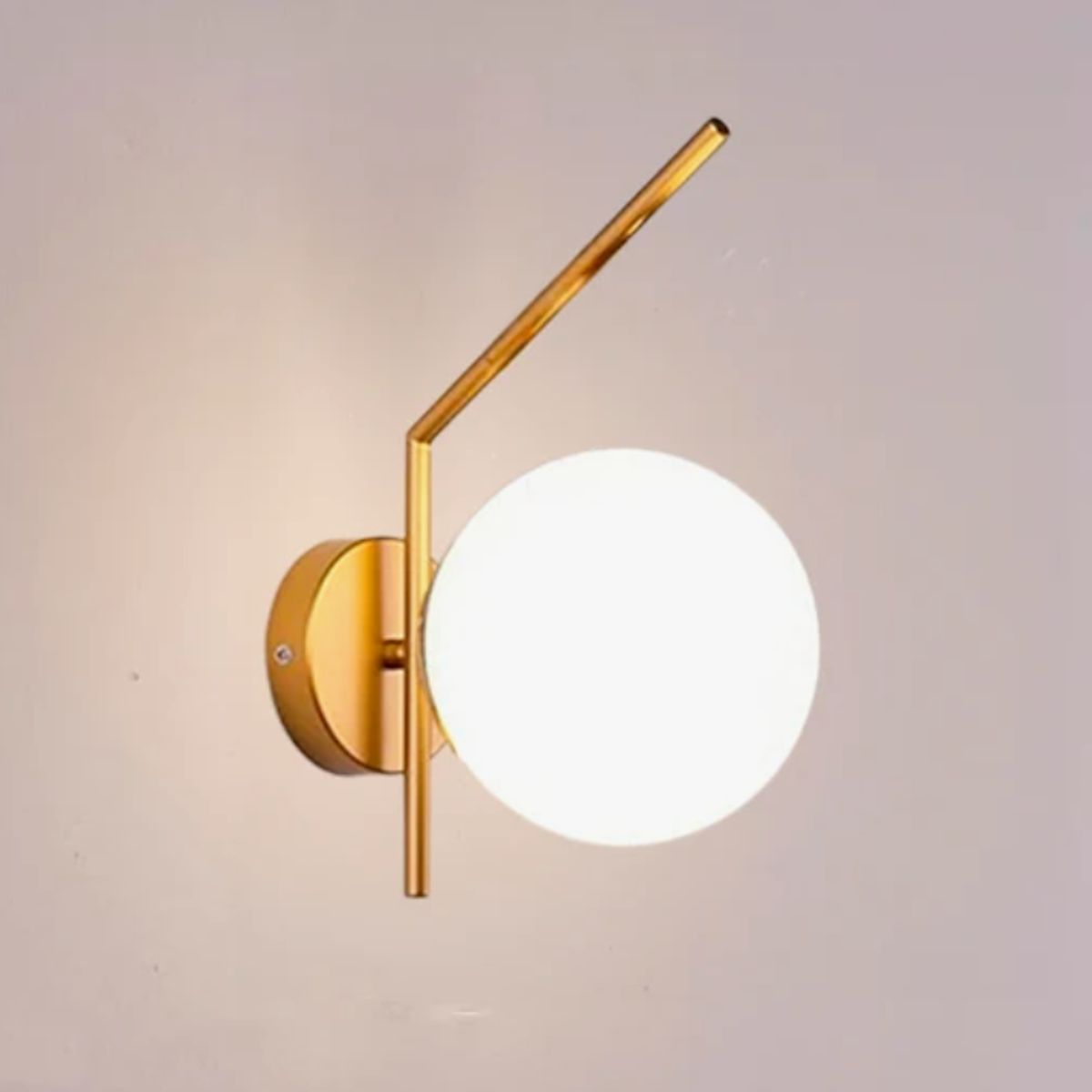 GENERICO - Aplique Lampara de Interior Gold Led