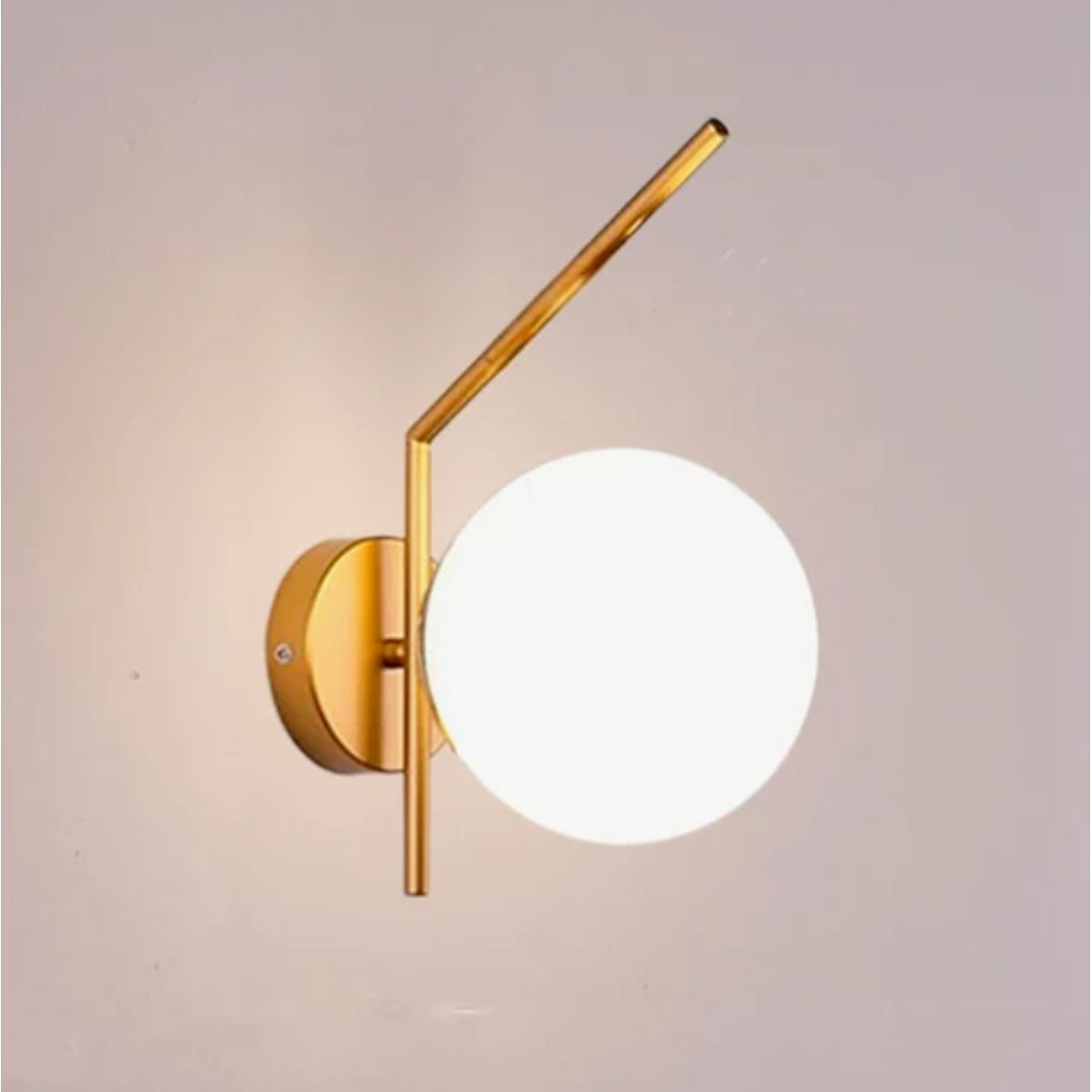 GENERICO - Aplique Lampara de Interior Gold Led