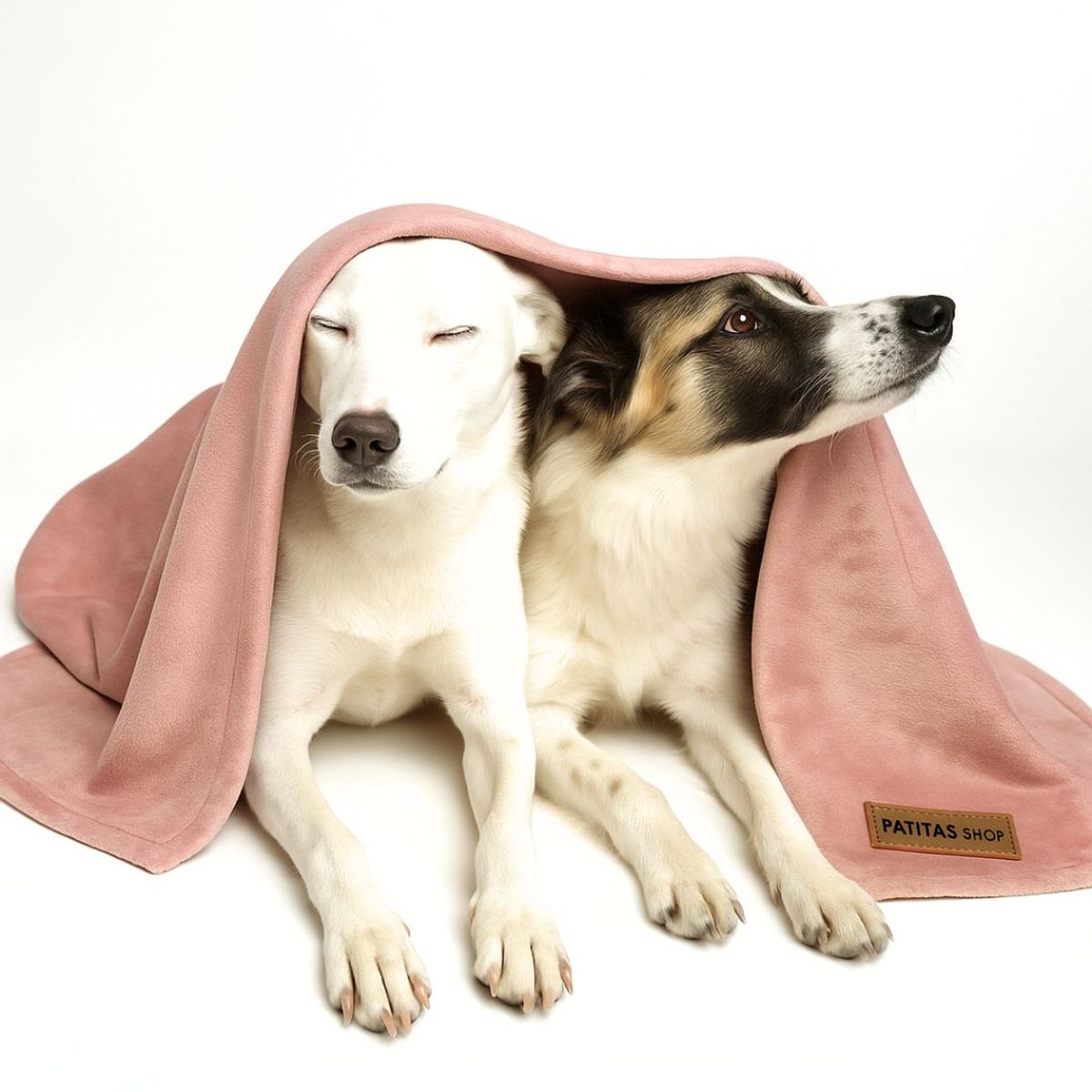 GENERICO - Frazada Abrigadora Reversible Felpa para Mascotas XL Rosa