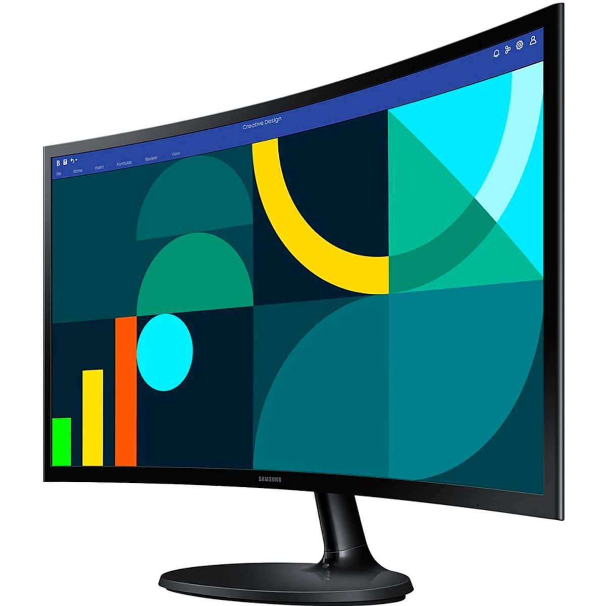SAMSUNG - Monitor Samsung 24″ LS24D360GALXPE Full HD VA 100Hz