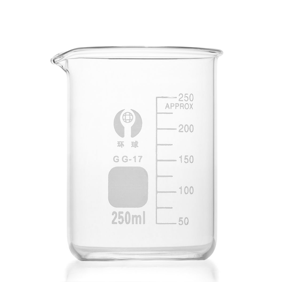 GENERICO - Vaso Precipitado Beaker de Vidrio de 250 ML