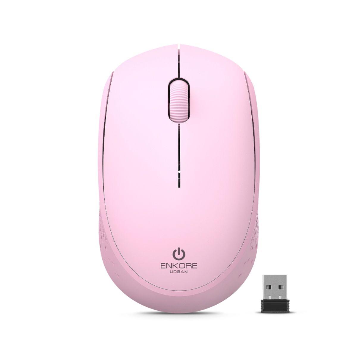 ENKORE - Mouse Inalámbrico Urban EKM 203P Rosado - Enkore
