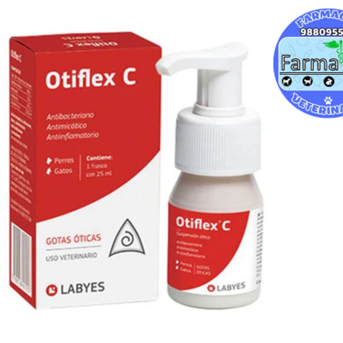 GENERICO - OTIFLEX C X 25ML SUSPENCIÓN ÓTICA