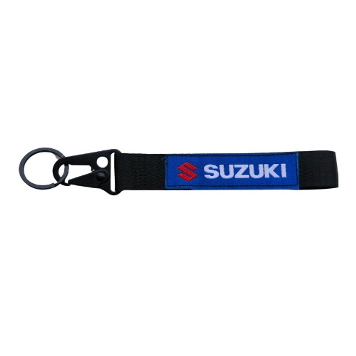 GENERICO - LLAVERO DE TELA NEGRO SUZUKI 25x215CM
