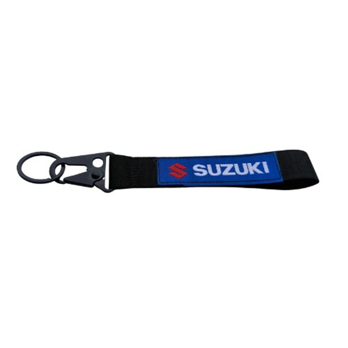 GENERICO - LLAVERO DE TELA NEGRO SUZUKI 25x215CM