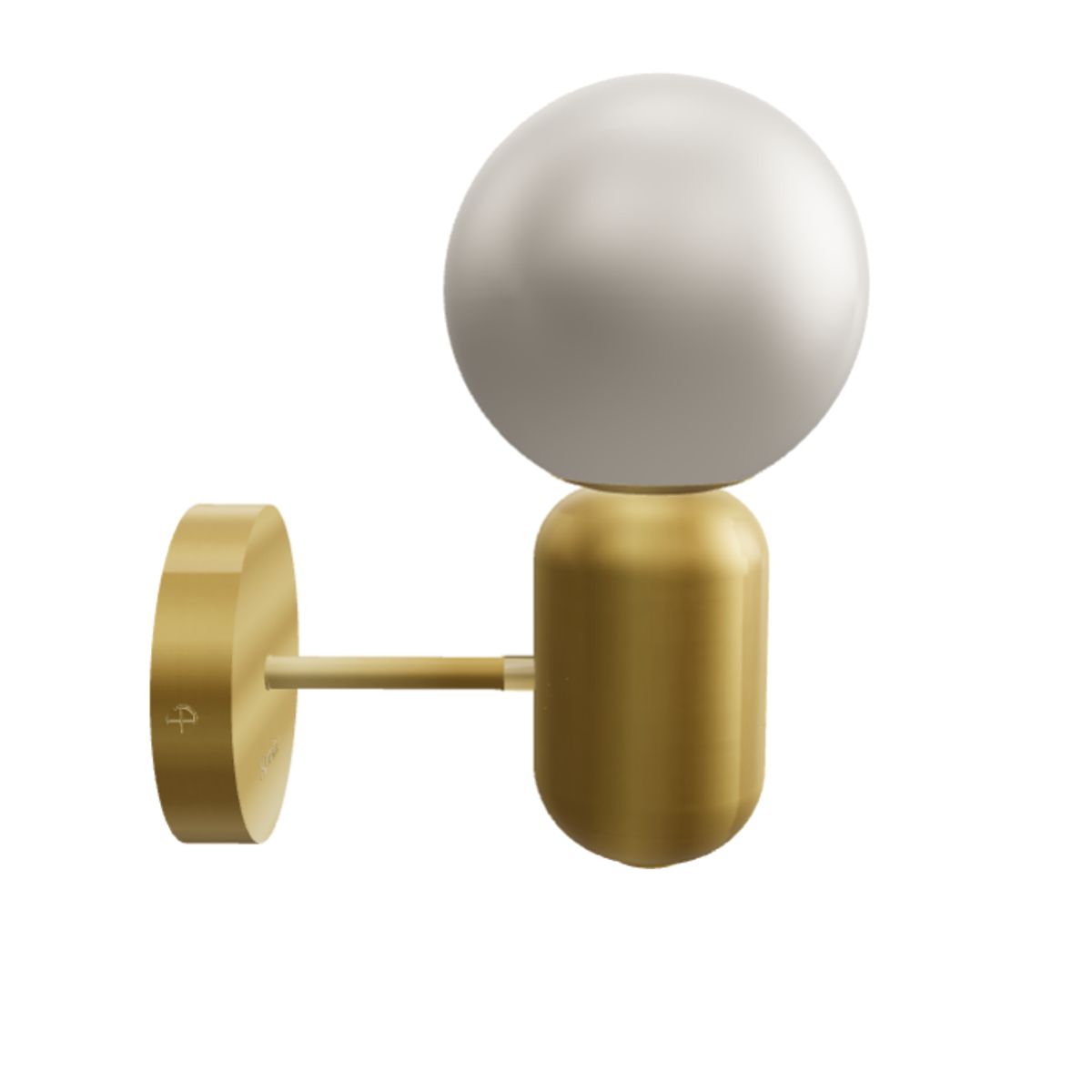 GENERICO - Aplique Lampara de Interior Gold Led