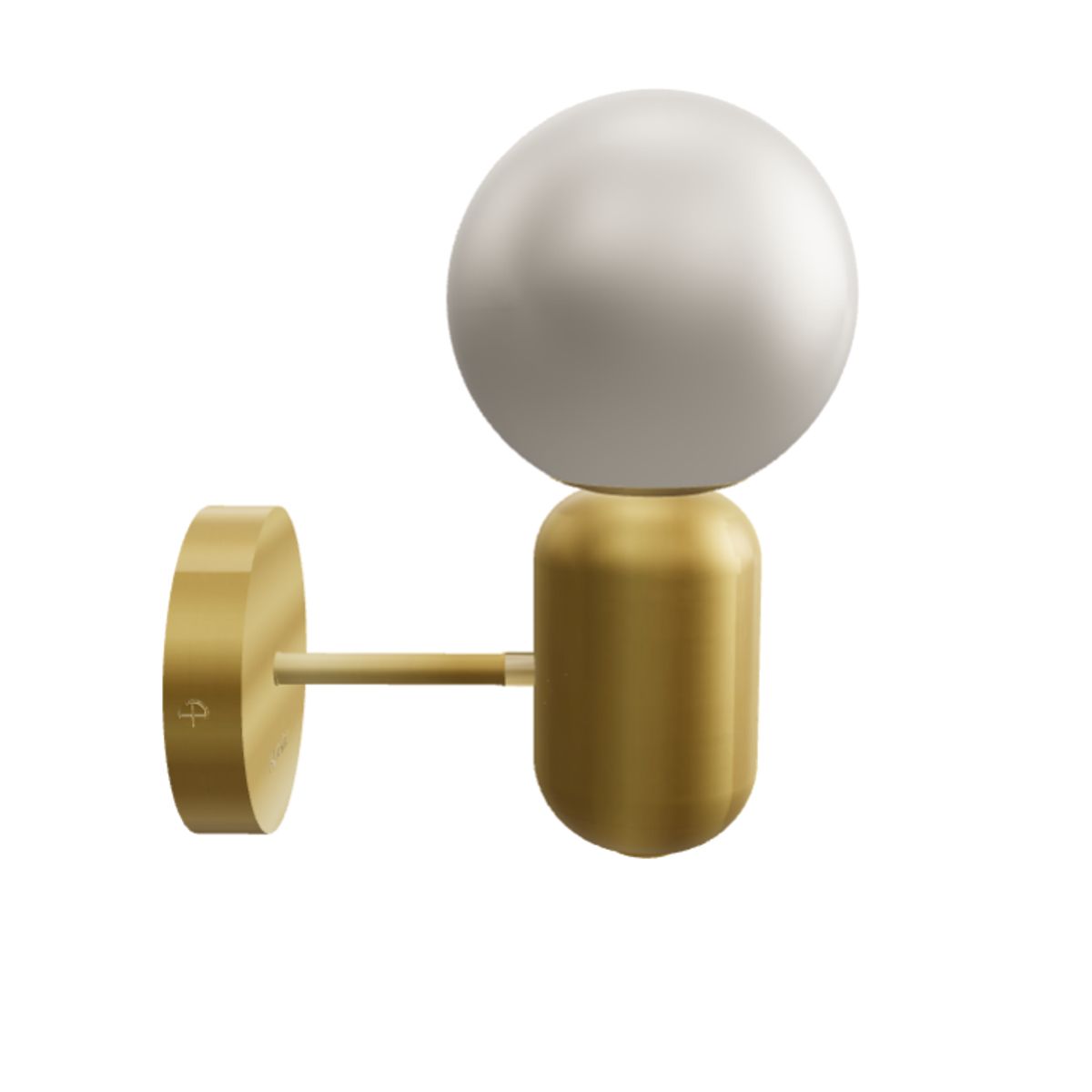 GENERICO - Aplique Lampara de Interior Gold Led