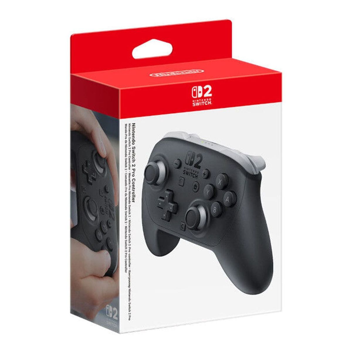 NINTENDO - Mando Pro Controller Nintendo Switch 2 color Gris