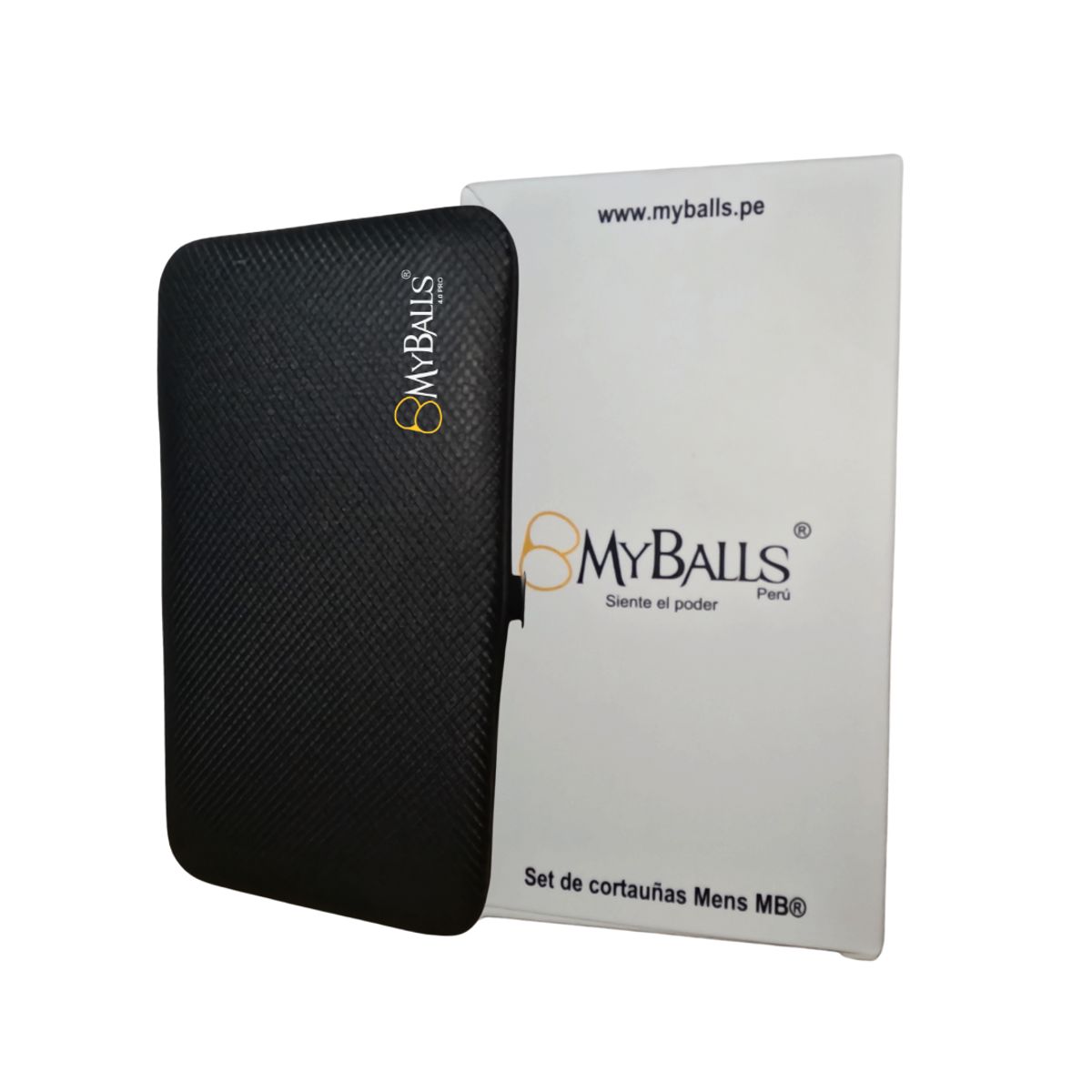 MY BALLS PERÚ - Set Cortaúñas Hombre My Balls® 15 Piezas Acero Inox Negro
