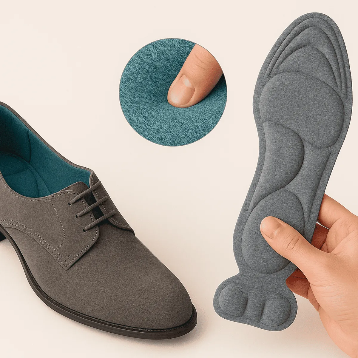 GENERICO - Plantilla ajustable con soporte para pie