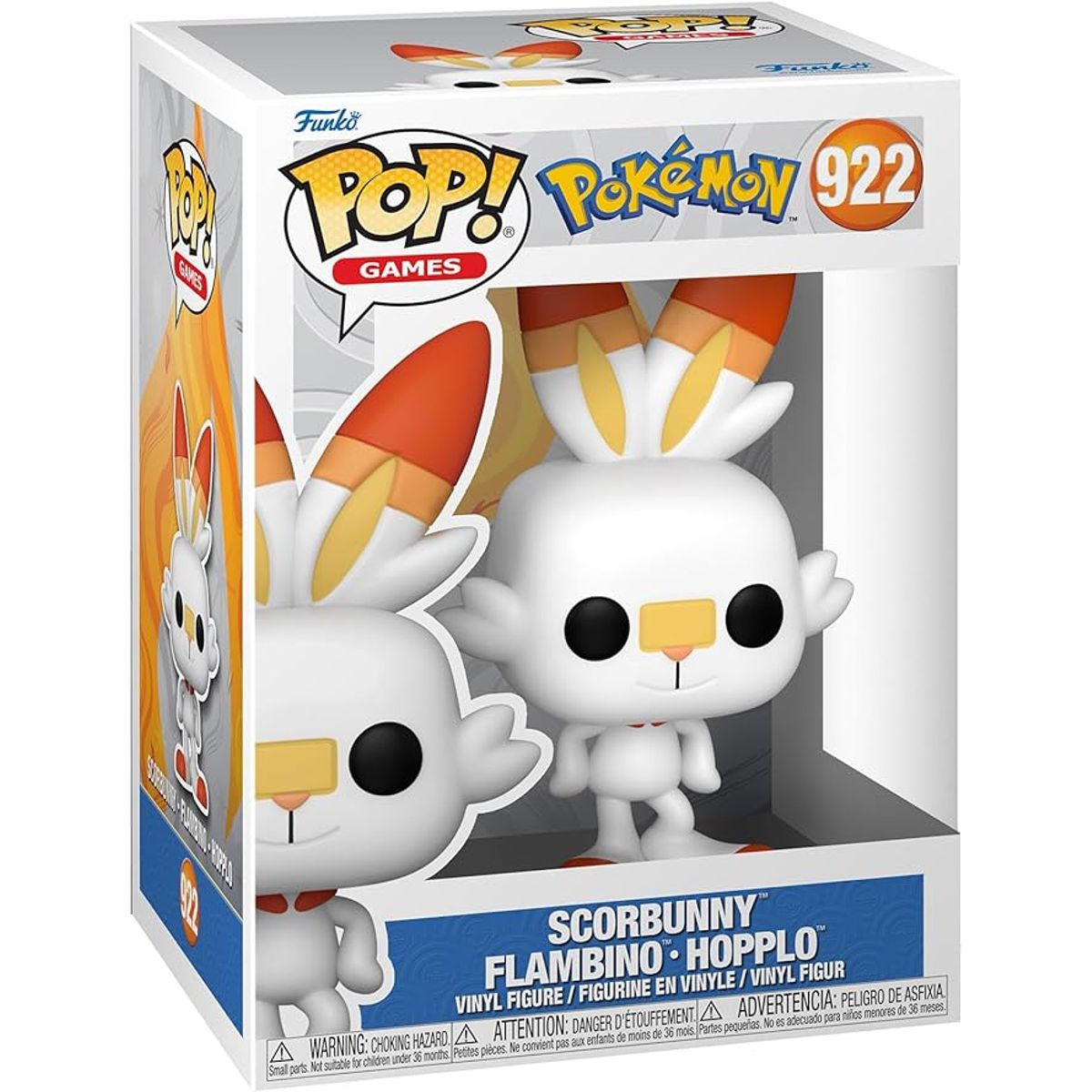 FUNKO - Funko Pop Scorbunny 922 Pokemon