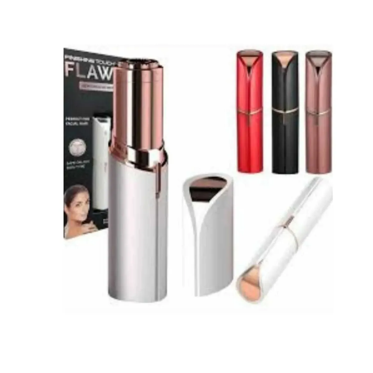 GENERICO - Depilador de cejas facial recargable usb