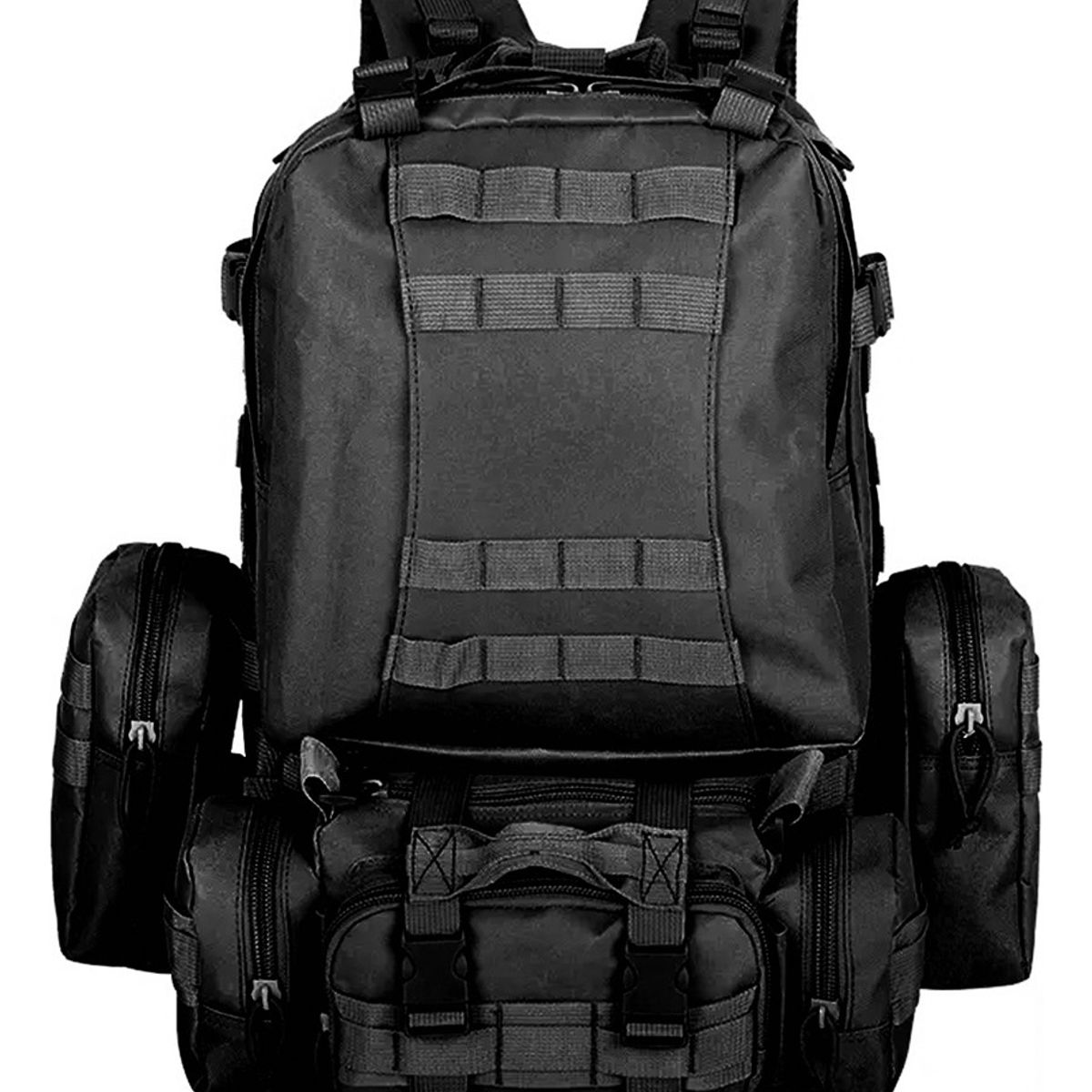 AFVENTURA - Mochila tactica militar outdoor  impermeable color negro