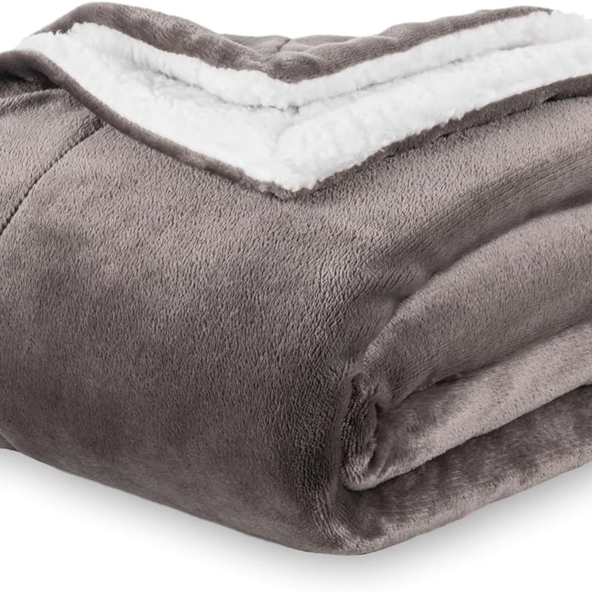 GENERICO - COLCHA DE PIEL DE ANGEL CON CARNERO PLAZA Y MEDIA