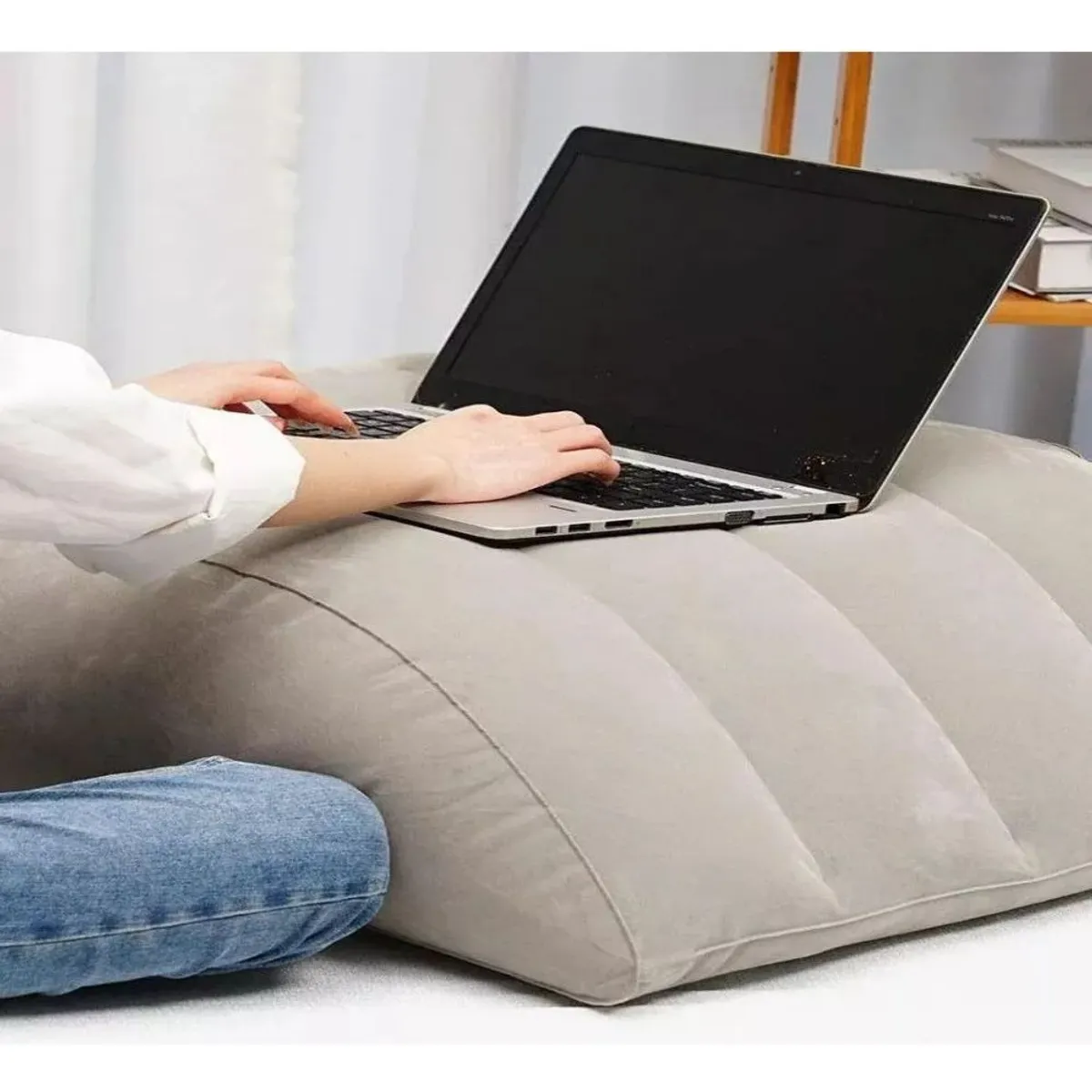 U BUY - Cojín Elevador De Piernas Para Dormir + Bolsa Almacenamiento